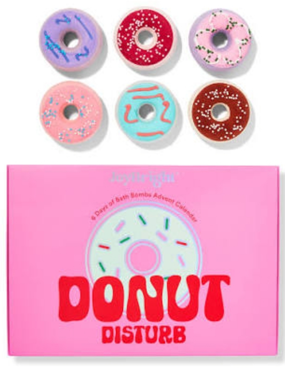 New JoyBright Donut Disturb Bath Bomb Advent Calendar